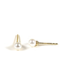 Load image into Gallery viewer, Petite pearl stud earrings
