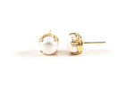 Load image into Gallery viewer, Bold Shine Pearl Stud Earrings
