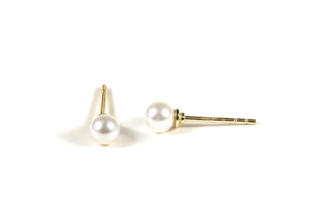 Petite Pearl Stud Earrings