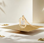 Load image into Gallery viewer, Dainty Dangling Initial Necklace - K
